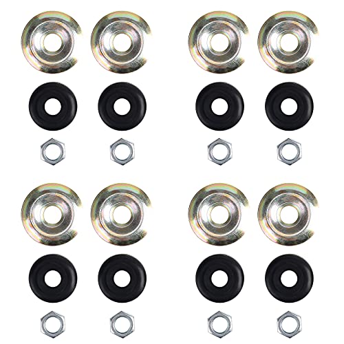 10L0L Golf Cart Shock Absorber Bushing Kit for Club Car DS/Precedent and EZGO TXT Marathon