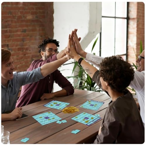 Adult Recovery Bingo Game with 24 Cards and 200 Chips - Support Group Activity