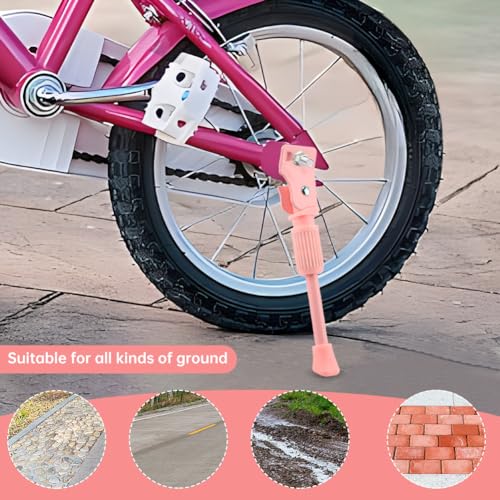 Kids Bike Kickstand - Aluminum Alloy for 16 Inch Wheels