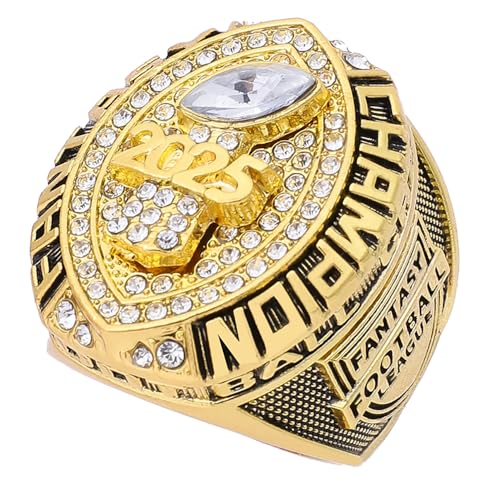 2025 Fantasy Football Championship Trophy Ring - FFL Winner Award