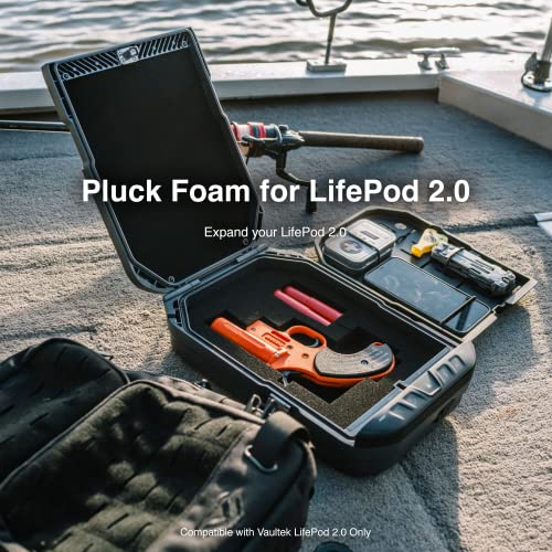 Waterproof Travel Case with Electronic Lock & Pluck Foam Insert