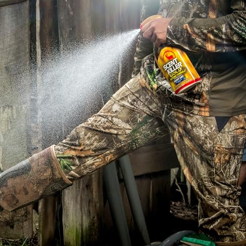 Wildlife Research Scent Killer Gold Autumn Formula Spray 24 oz - Odor-Eliminating Hunting Cover Scent