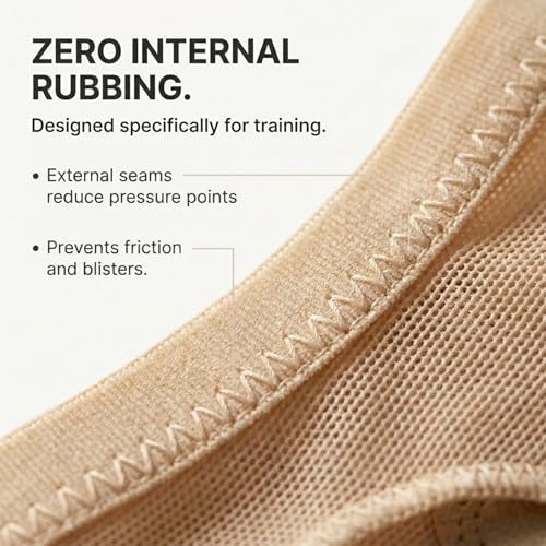 Zenmarkt X-Small Ballet & Dance Half Soles Foot Undies for Flexibility