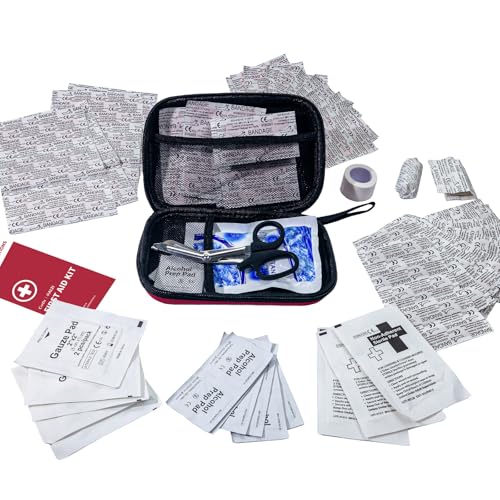184-Piece All-Purpose First Aid Kit - Portable Emergency Supplies