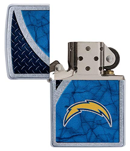 NFL San Diego Chargers Windproof Pocket Lighter - Chrome