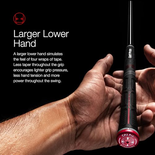 CP2 Pro Jumbo Golf Club Grip - Soft High-Tack Rubber