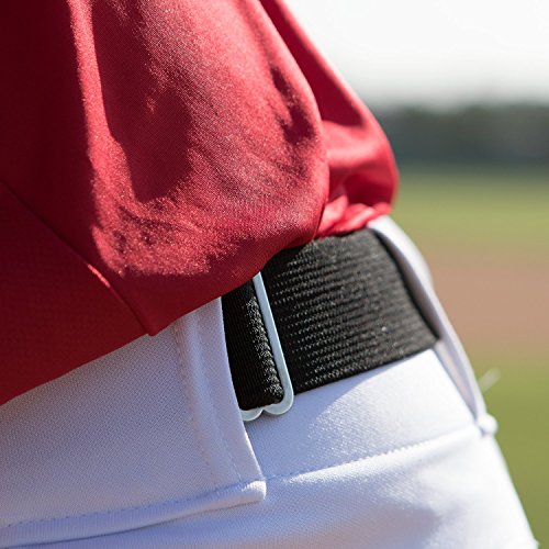 Baseball & Softball Uniform Belt - Adjustable Stretch Fit, Navy Youth (18-32 In)