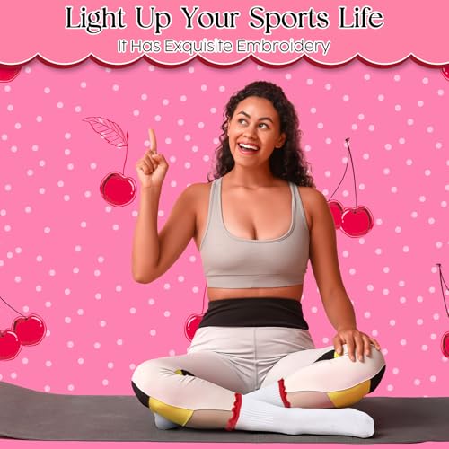 Cute Pilates Grip Socks for Women - 6 Pairs