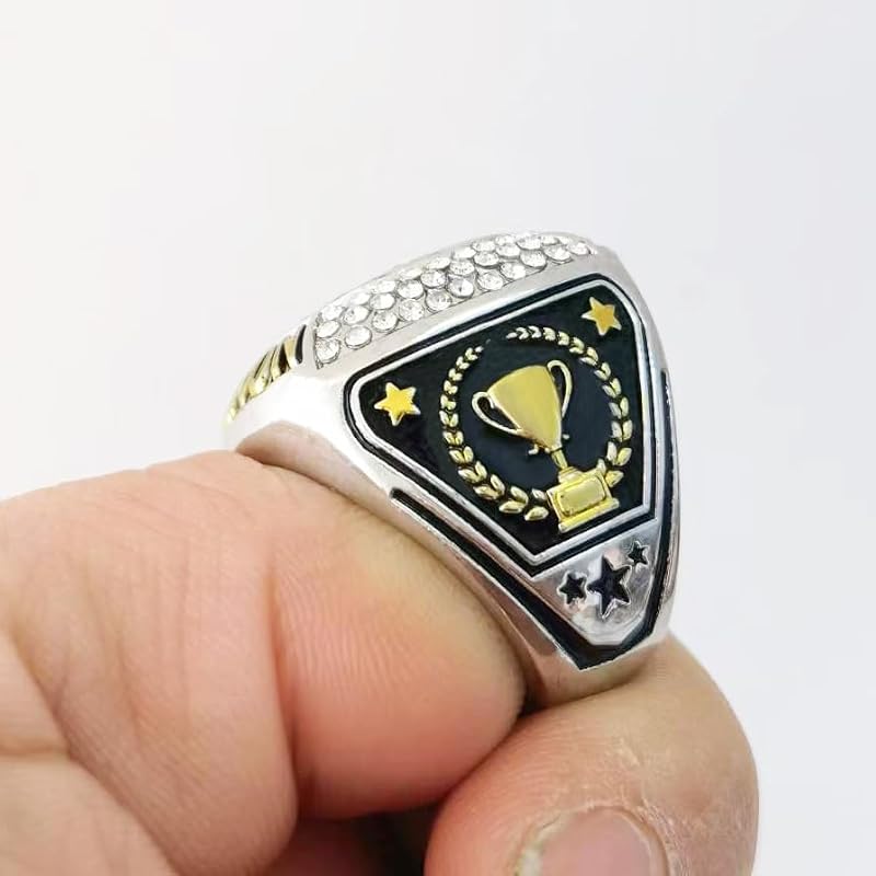Basketball Championship Ring Trophy - Size 9, 12 pcs