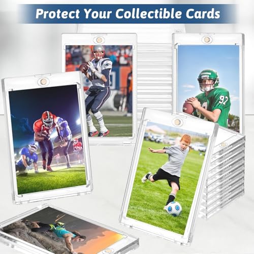 130 PT Magnetic Card Holders - 5 Pack Top Loaders