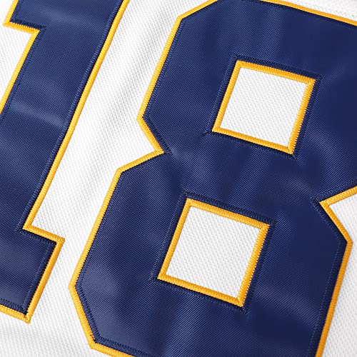 Hockey Jersey - 18 Hanson White - Charlestown Chiefs