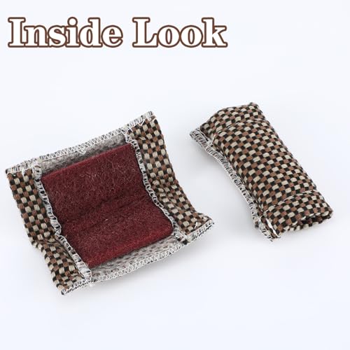 Billiard Cue Stick Slicker 2-Pack - Brown Pool Accessories