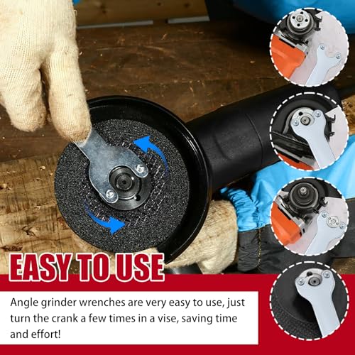 Upgraded Version 401680-00 Angle Grinder Spanner Wrench for Black and DeWalt Angle Grinder