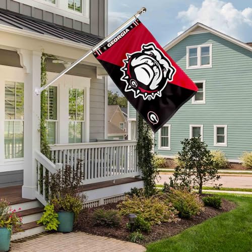 Georgia Bulldogs Premium 3x5 Feet Flag with Double-Sided Logo