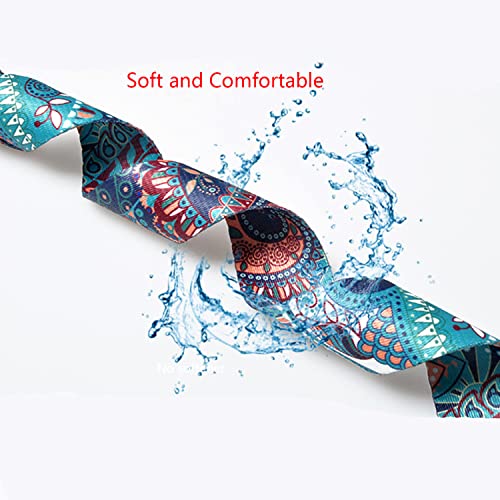 Adjustable Yoga Mat Straps - 2 Pack Nylon Carrier for Exercise