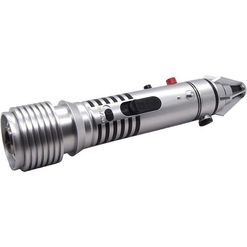 Dark Side Lightsaber Lighter – Refillable Butane Jet Torch, Windproof & Adjustable Flame – Great Gift for Boyfriends, Husbands & Dads – Unique Collector’s Gadget by Philthy (Dark Side)