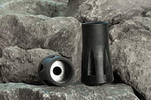 Rubber Tips for Walking Sticks - 2-Pack with Enhanced Grip