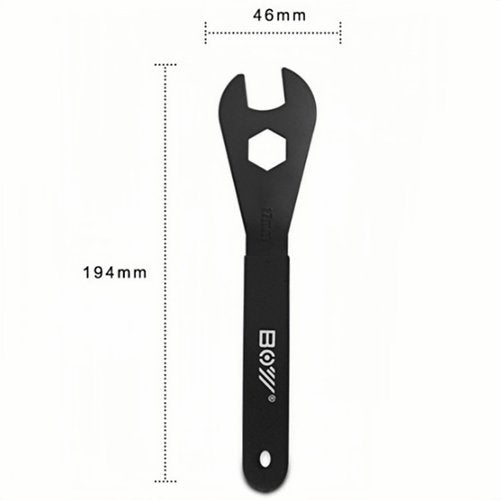 Chainrise 3-Piece Bicycle Cone Wrench Set, Wheel Hub Axle Nut Spanner Tool (Wrench17-18-19mm)