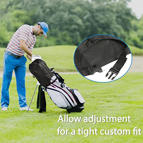 600D Waterproof Golf Bag Rain Cover for Stand & Cart Bags – Wind & Sun Resistant