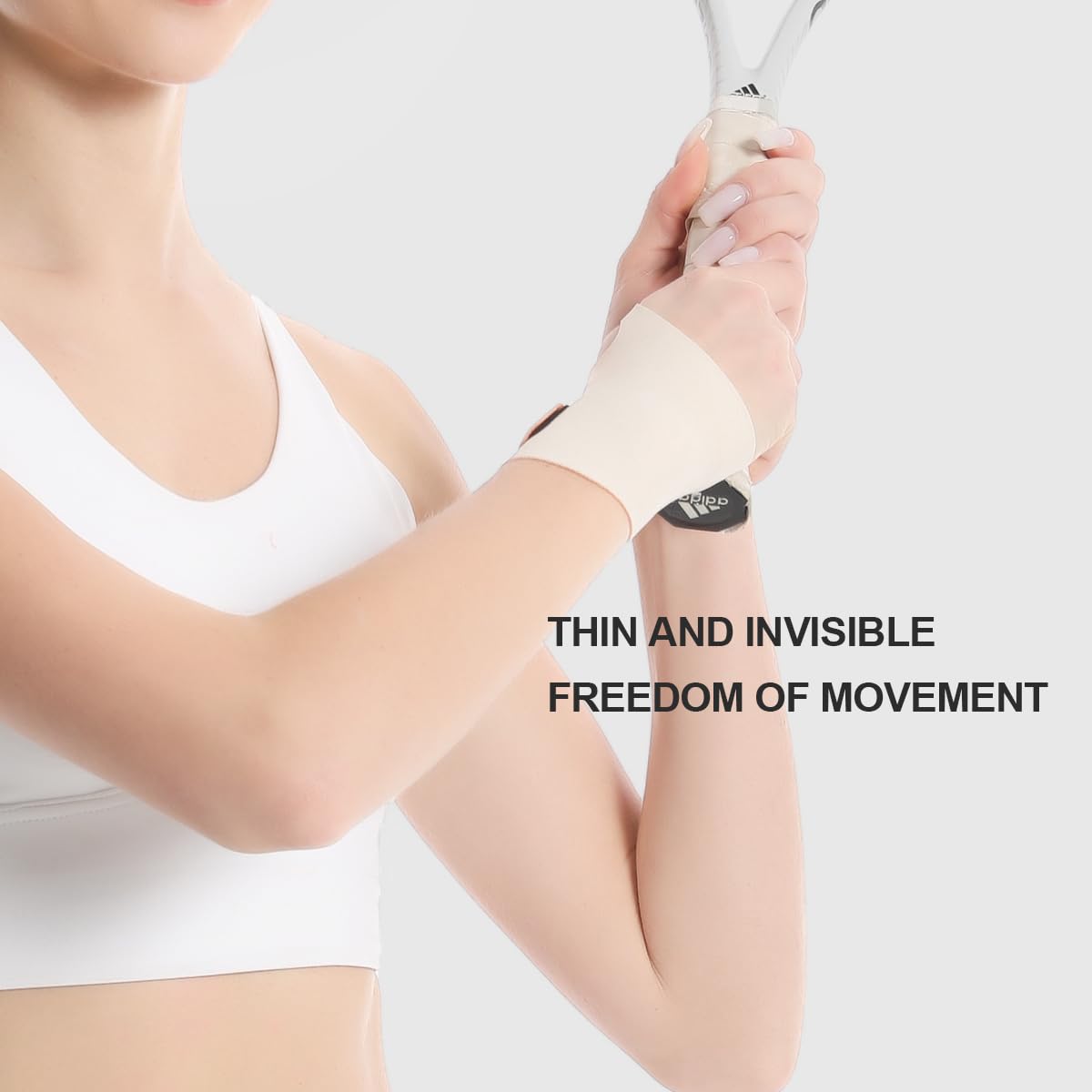 Regine Switzerland Wrist Brace Support - Ultra Thin Elastic for Carpal Tunnel Relief | Fits Left/Right Hands, Small/Medium Sizes