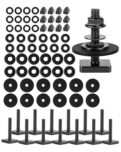T Slot Bolts for Roof Rack Cross Bars - M6x35mm, 12 Pack