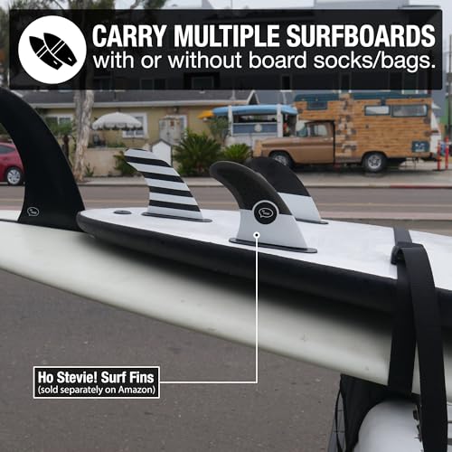 Surfboard Truck Rack - Padded Tailgate System for 2 Boards
