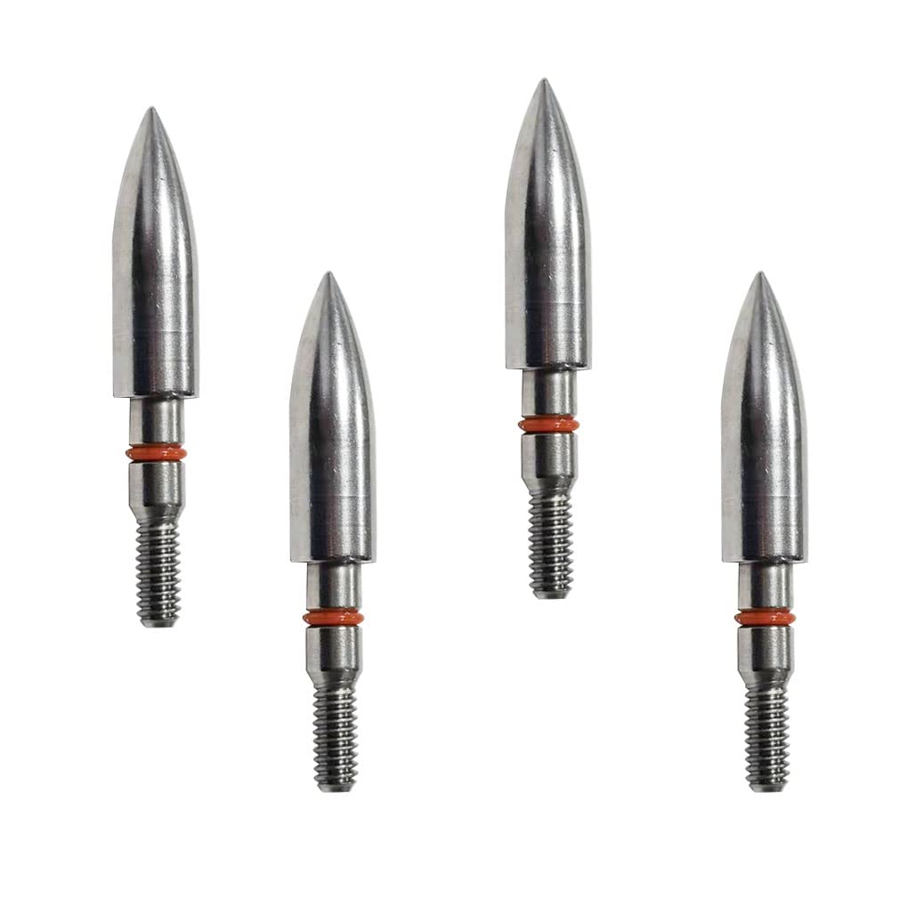 Field Points arrowheads 150 Grains Archery Field Points, 5/16" Stainless Steel Screw in Archery Field Tips and Broadheads (1 Dozen 12 PCS)