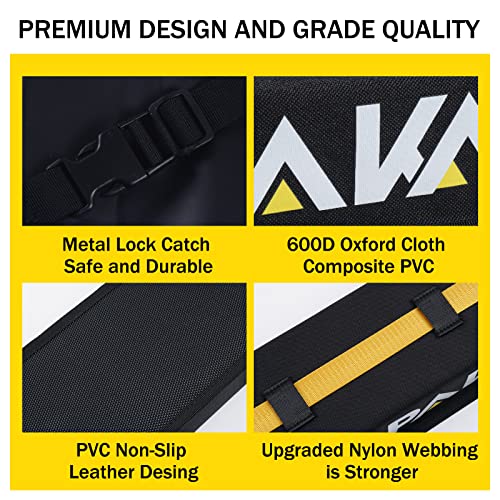 Universal Soft Roof Rack Pads - 40 Inch with Tie Down Straps