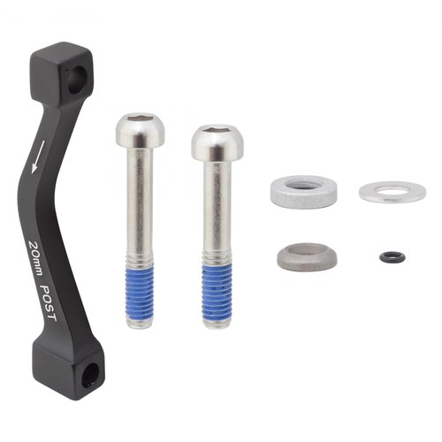 SRAM/ Avid 20mm Post-Mount Disc Caliper to Post Mount Frame/Fork Adaptor with Stainless Bolts Kits for Regular and CPS Calipers
