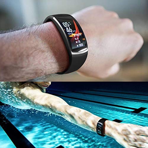 Soft Silicone Replacement Band for Samsung Gear Fit 2 - Wine Red, Small (5.5''-7.1'')