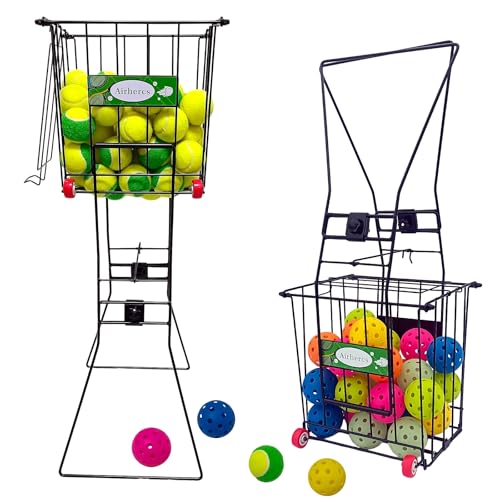 Tennis & Pickleball Hopper - Holds 75 Tennis or 50 Pickleballs