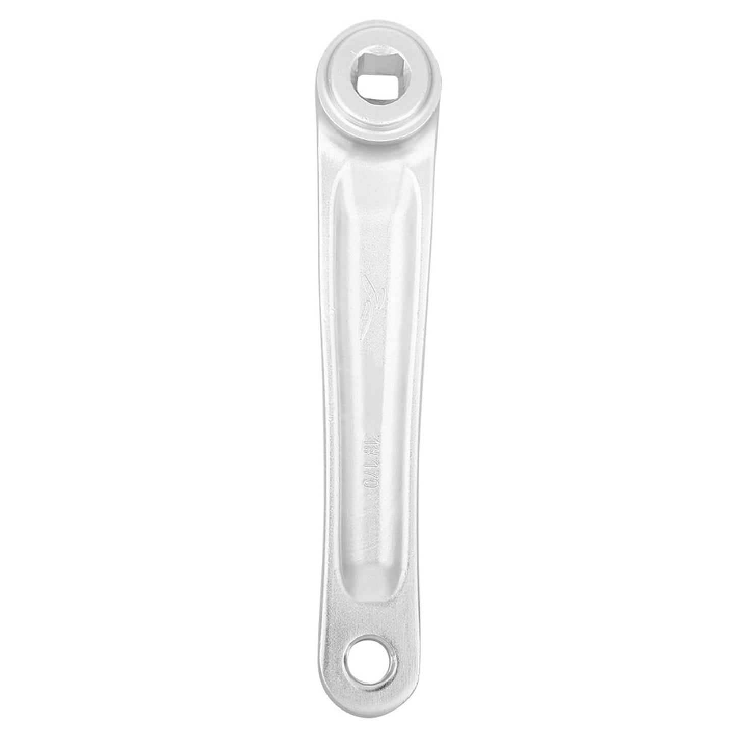 Mountain Bike Crank Arm, Lightweight Aluminum Alloy Replacement Left Hand Horizontal Taper Bike Crank for Cyclists Trail Riders Off Road Bike Repair