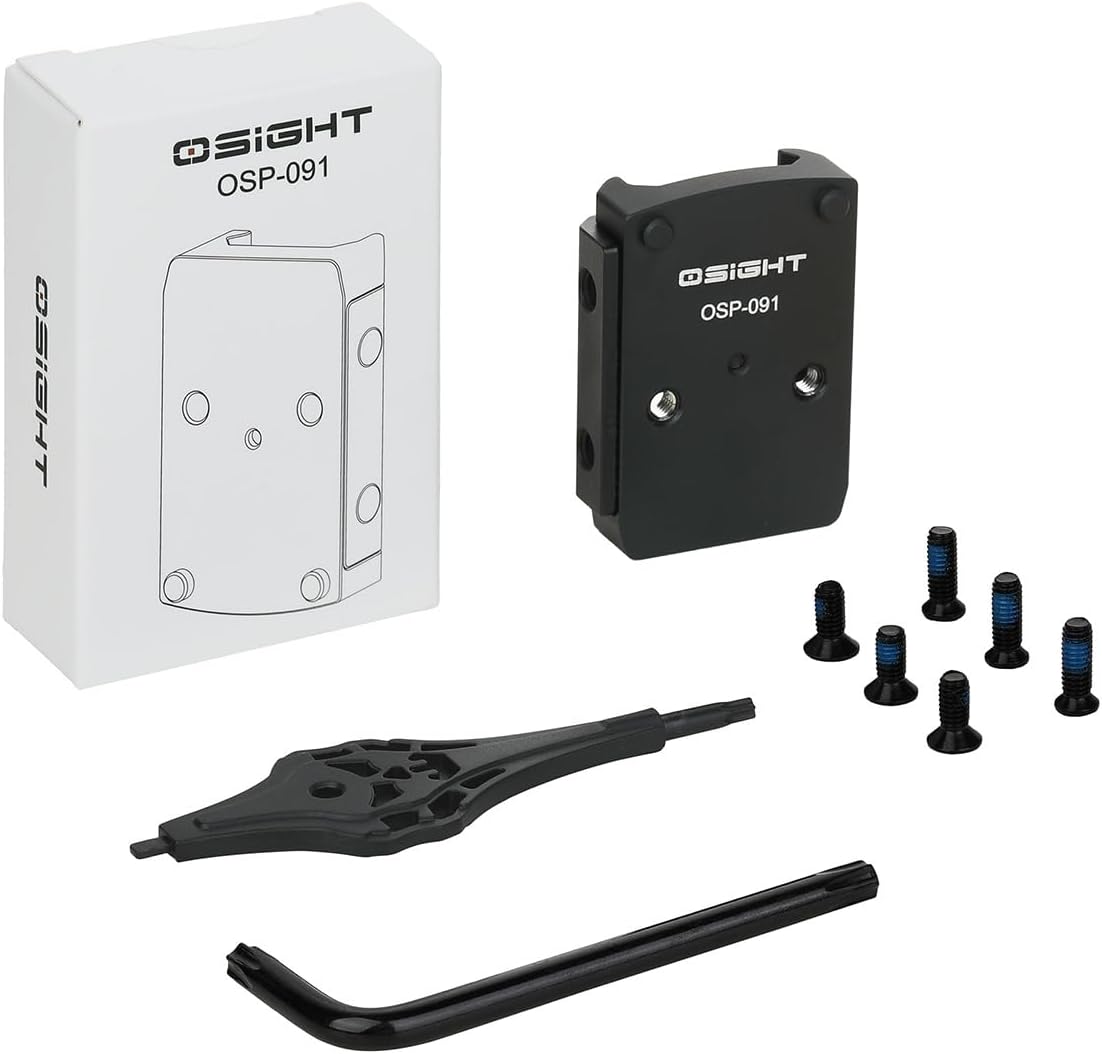 OSIGHT C Micro Red Dot Sight - Compact Design with OSP-091 Low Profile Mounting