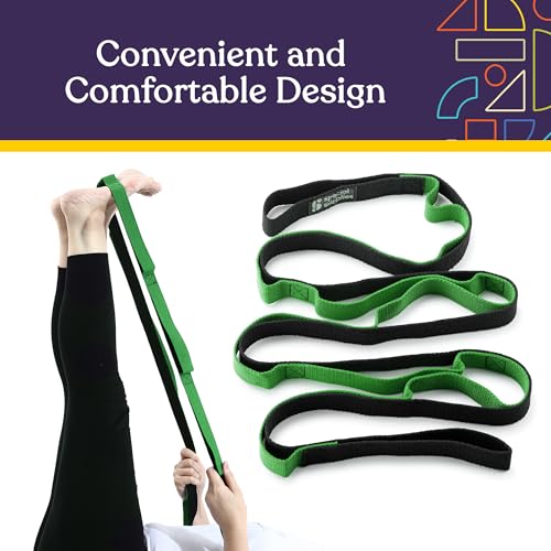 Yoga Stretching & Fitness Bundle with Resistance Bands and Balance Pad