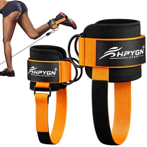 Adjustable Padded Ankle Strap for Cable Machine Workouts