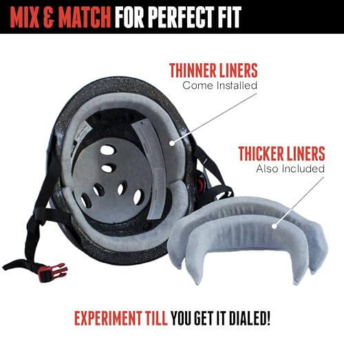Sweatsaver Helmet for Skateboarding, BMX, Roller Skating