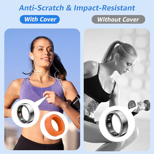 Silicone Cover for Oura Ring 4, Gen 3 & Galaxy Ring - 12 Colors