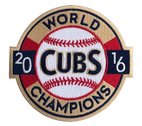 Chicago Cubs 2016 World Champions Collector Patch - 4"x3.75"