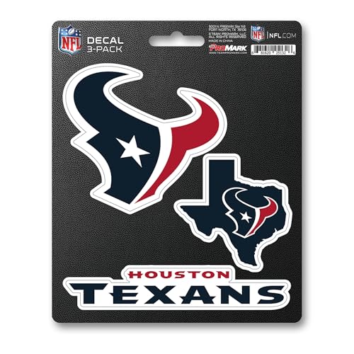 Houston Texans Football Steering Wheel Cover - Team Colors