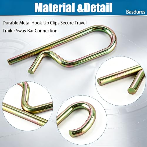 Sway Bar Pins Clips for EAZ Lift 48028 48029 - 6 Pack