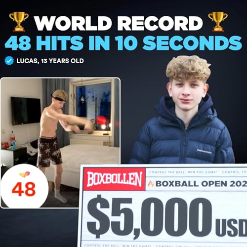 Boxing Reflex Ball - App-Connected Punch Counter - Black
