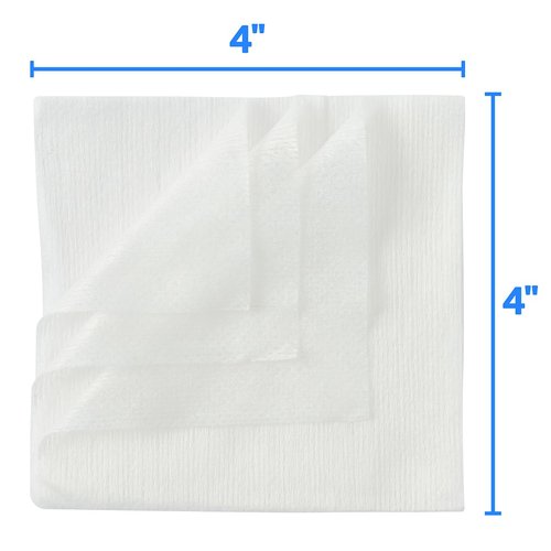 Medline Non-Sterile Nonwoven Gauze Sponges, 4-Ply, 4" x 4", Perfect for Wound Care, Pack of 2000