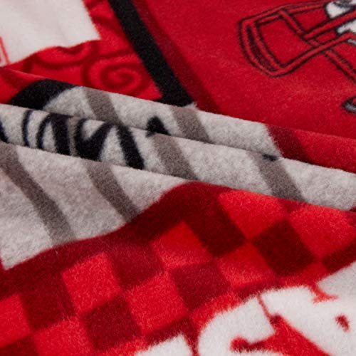 Nebraska Cornhuskers Fleece Fabric by the Yard - Soft & Cozy