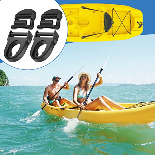 Kayak Seat Repair Kit - 4 Sets of Clips and Hooks for Stability
