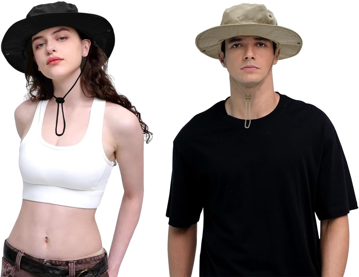 Skiennix Sun Hat - UPF 50+ Foldable Bucket Hat for UV Protection | Ideal for Hiking, Beach & Fishing