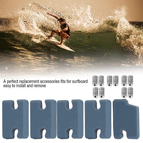 FCS 2 Fin Tab Infill Replacement Kit – 5 pcs for Surfboard Fin Compatibility