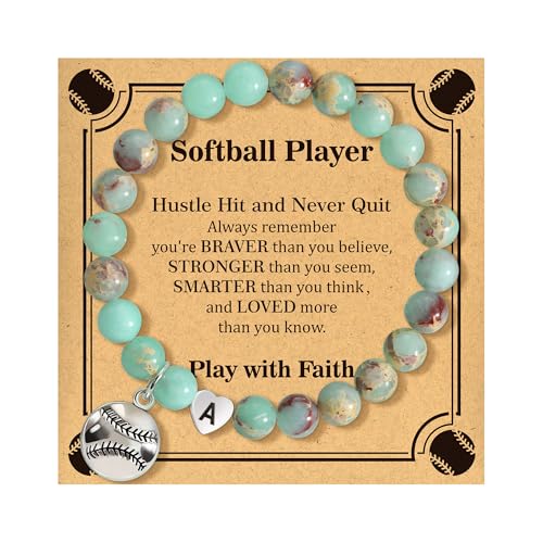 Softball Bracelet Accessories for Teen Girls - Variation A