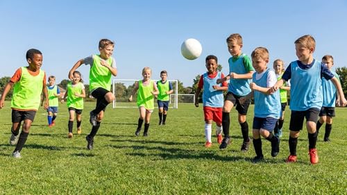 Kids Training Pinnies Vests for Basketball, Soccer, Football, Volleyball