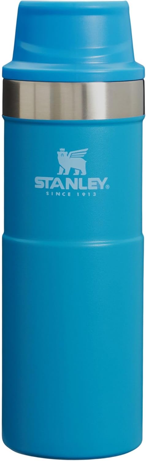 STANLEY Classic Travel Mug - 16 OZ Insulated Trigger-Action Design for On-the-Go
