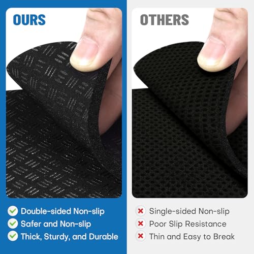 Treadmill Mat Pads - Double-Sided Non-Slip Vibration Control - 4 Pack